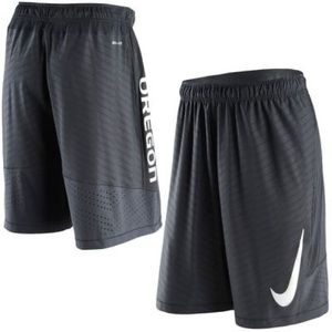 Black Oregon Ducks Basketball Shorts